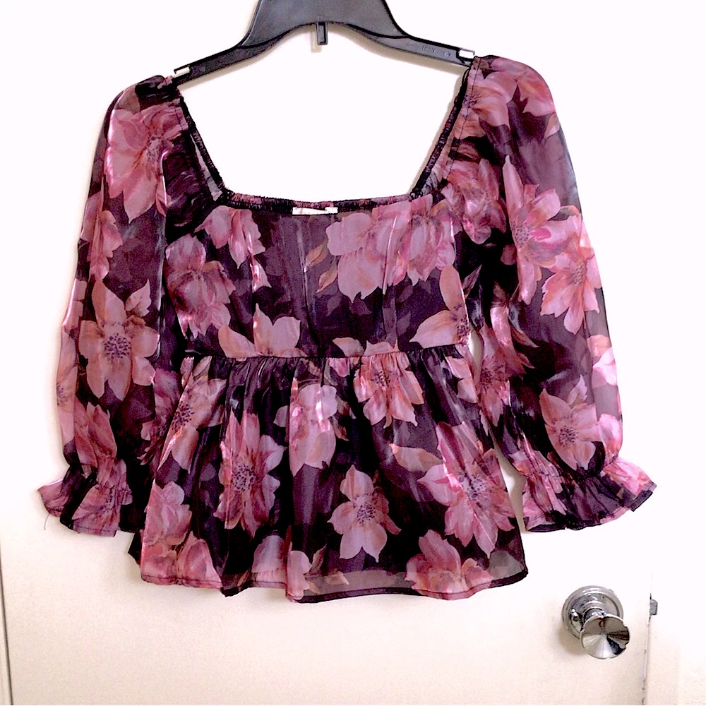 Babydoll Foral Blouse